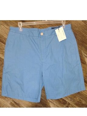 Vineyard Vines Men’s Size 36 Blue Flat-Front Shorts New
